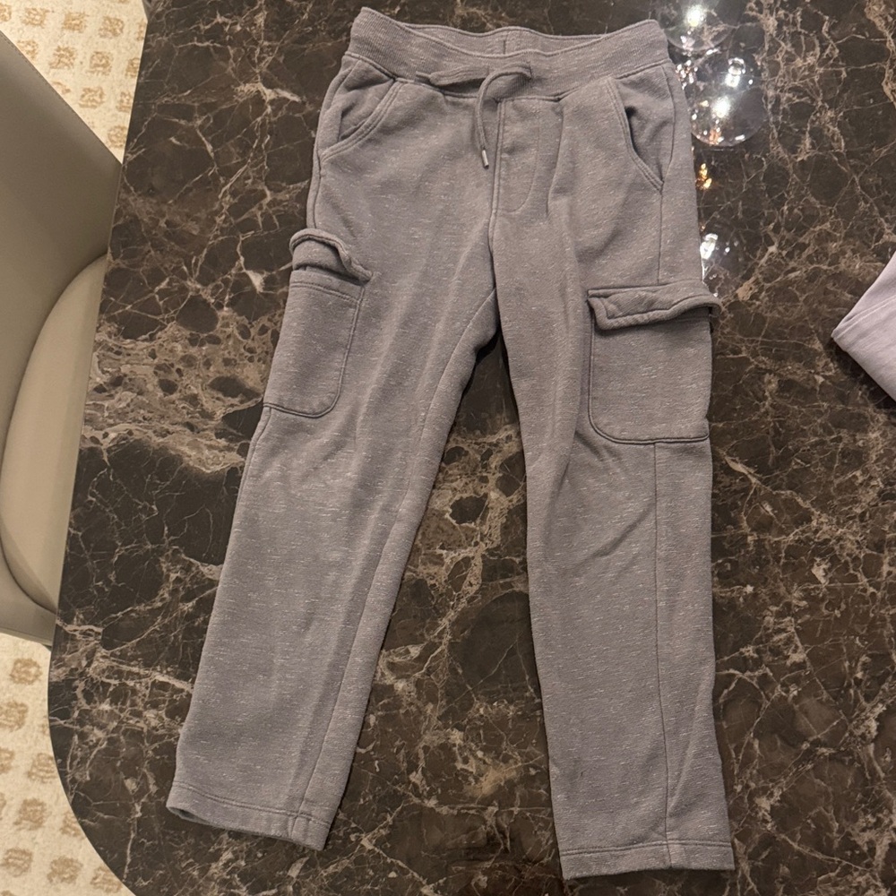 Old Navy Kids Gray Cargo Joggers